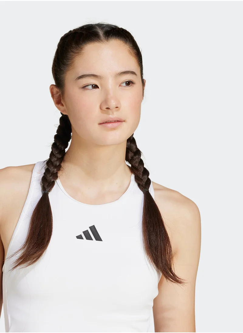 Adidas Power 3 Stripes Racerback Bra Tank Top