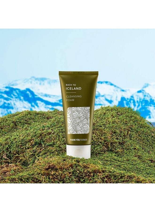 THANKYOU FARMER THANKYOU FARMER Back To Iceland Cleansing Foam 4.22 Fl Oz (120ml) - Pore Cleansing, Moisturized-Finish, Mens Face Wash, Face Cleanser, Face Wash For Women, Face Wash For Oily Skin  - Image 3