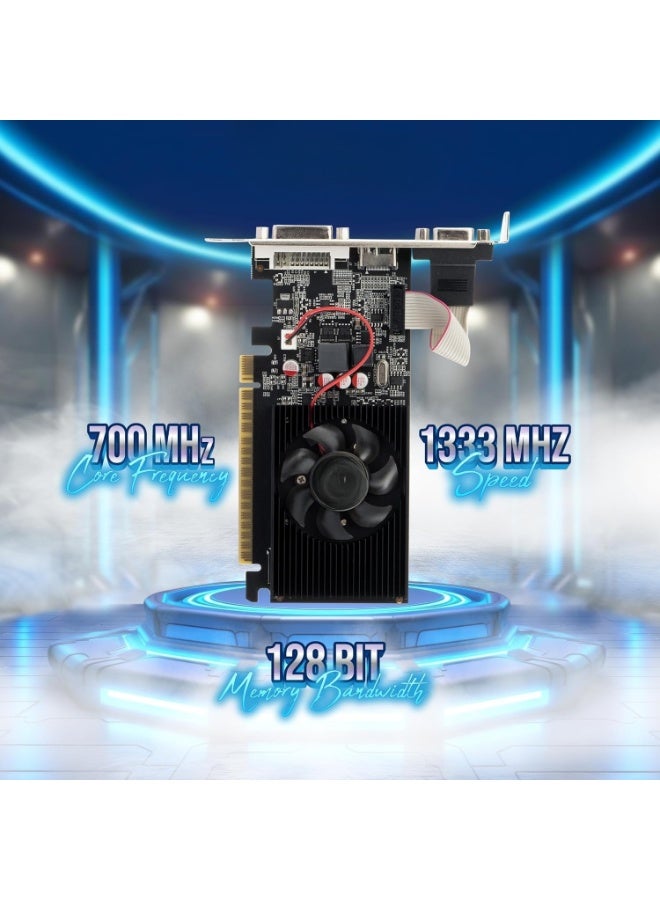 GT 730LP Graphics Card – Practical & Easy-to-Use 4GB DDR3 – 64-Bit Dual Slot with Multi Display Support - Image 2