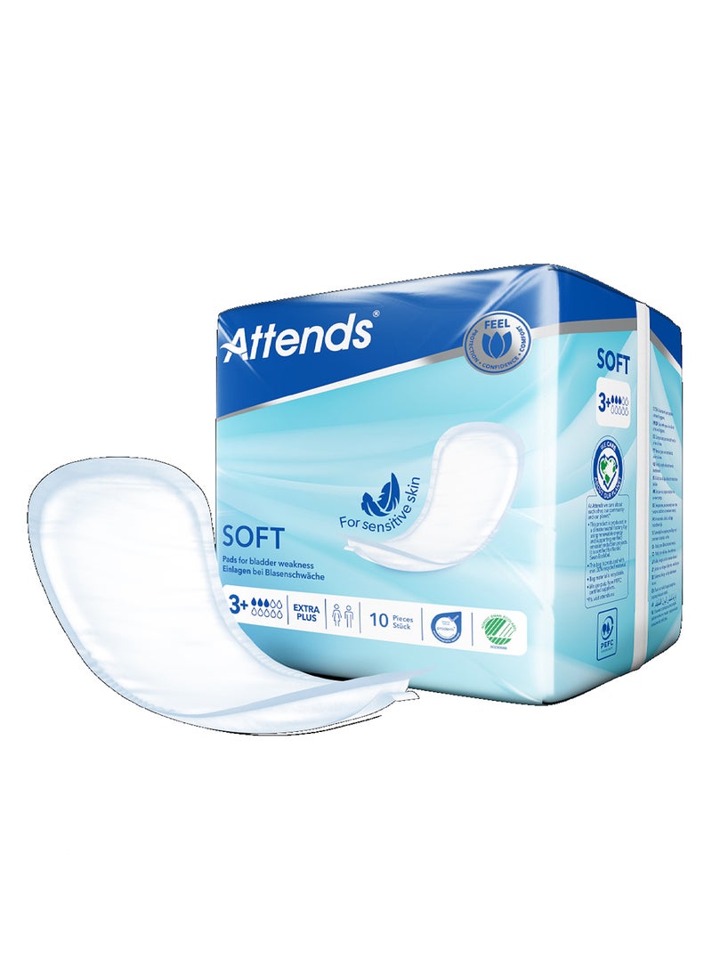 Attends Soft 3, Extra Plus, Pack Of 10 