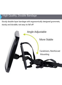 Hihonor Baby Car Mirror，Stroller Mirror for Rear-Facing Infant Safety Seat Mirror, Wide Field of View, Crystal Clear, Drop ProofSimple Installation  - Image 3