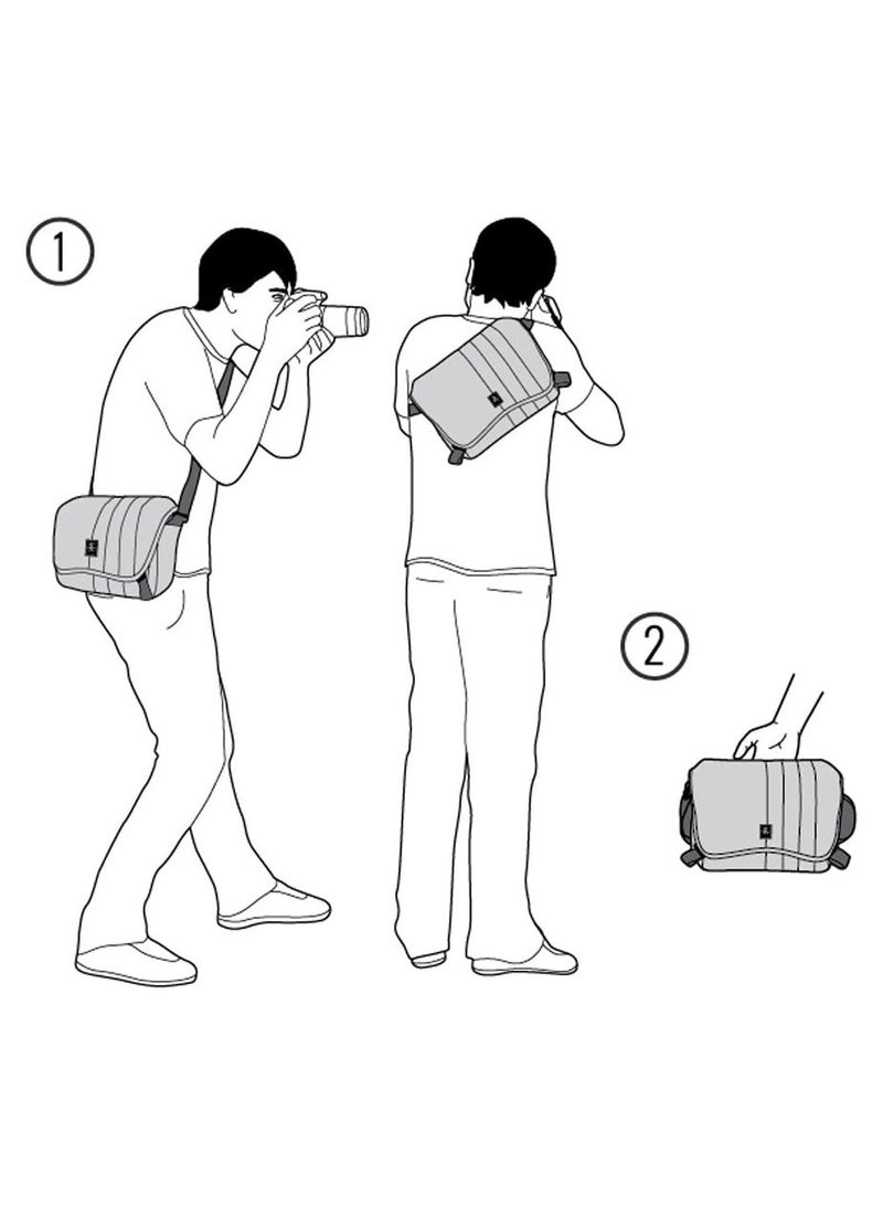 Crumpler JP7500-001 Jackpack 7500 Grey for SLR cameras - Image 5