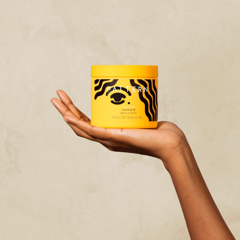 PATTERN Beauty by Tracee Ellis Ross Styling Custard, 15 Fl Oz, Best for Curlies, Coilies and Tight-Textured Hair, 3a-4c - Image 4