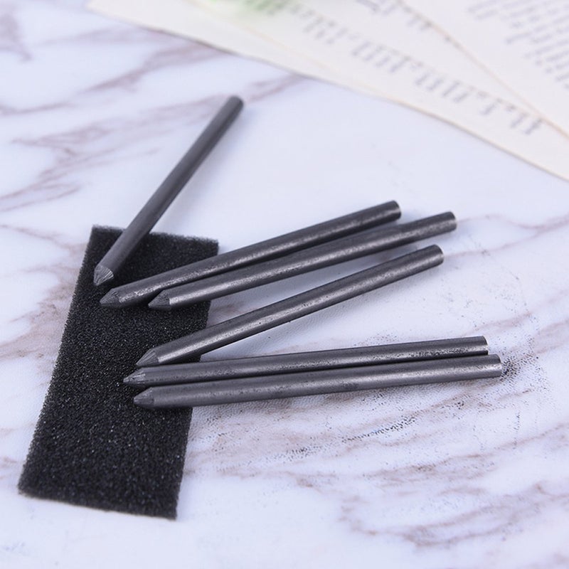 CoscosX 30 Pcs HB 2B 4B 6B 8B Lead Refills Graphite Drawing Leads Mechanical Pencil Auto Clutch Pencil Holder Refills For Art Painter Artist Sketch Drawing 5.6mm 3.4" - Image 5