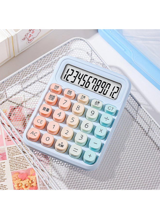 Dopamine Calculator Gradient High-looking Sugar Cube Keyboard Student Cute Office Accounting Special Computer Manufacturer