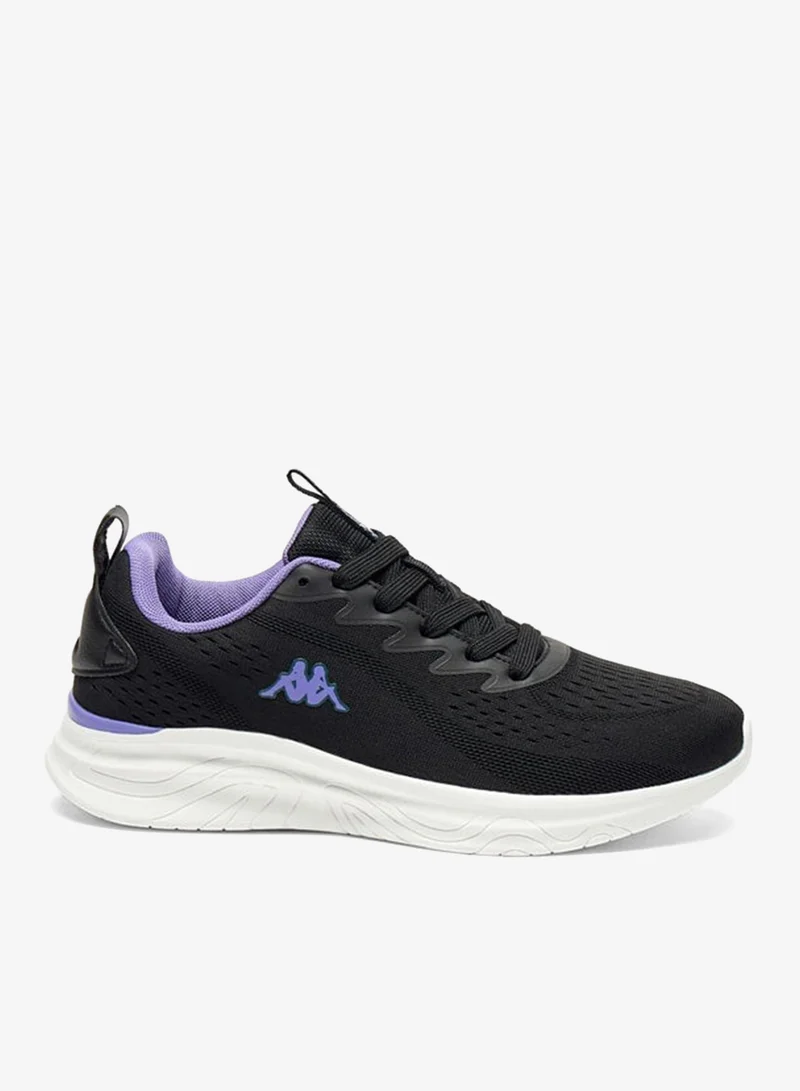 Kappa Women's Textured Sports Shoes with Lace-Up Closure