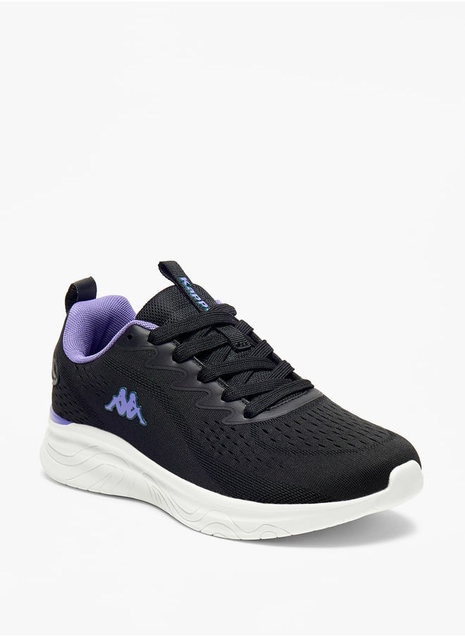 Kappa Women's Textured Sports Shoes with Lace-Up Closure  - Image 1