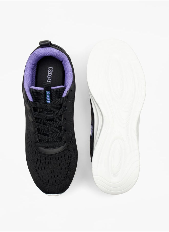 Kappa Women's Textured Sports Shoes with Lace-Up Closure  - Image 4