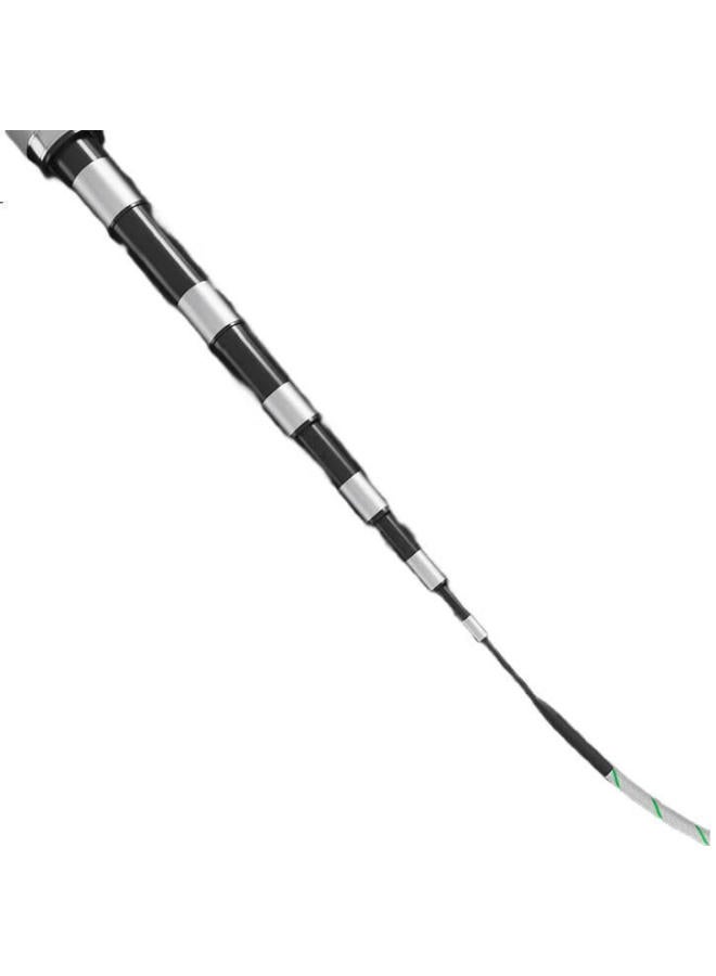 Simago Giant Rod, 19 Sections, 8h Ultra-hard Carbon Fiber, Imported Fr Japan, For Sturgeon, Carp And Bighead Carp, Multi-purpose Fishing Rod, 9.0 Meters - Image 2