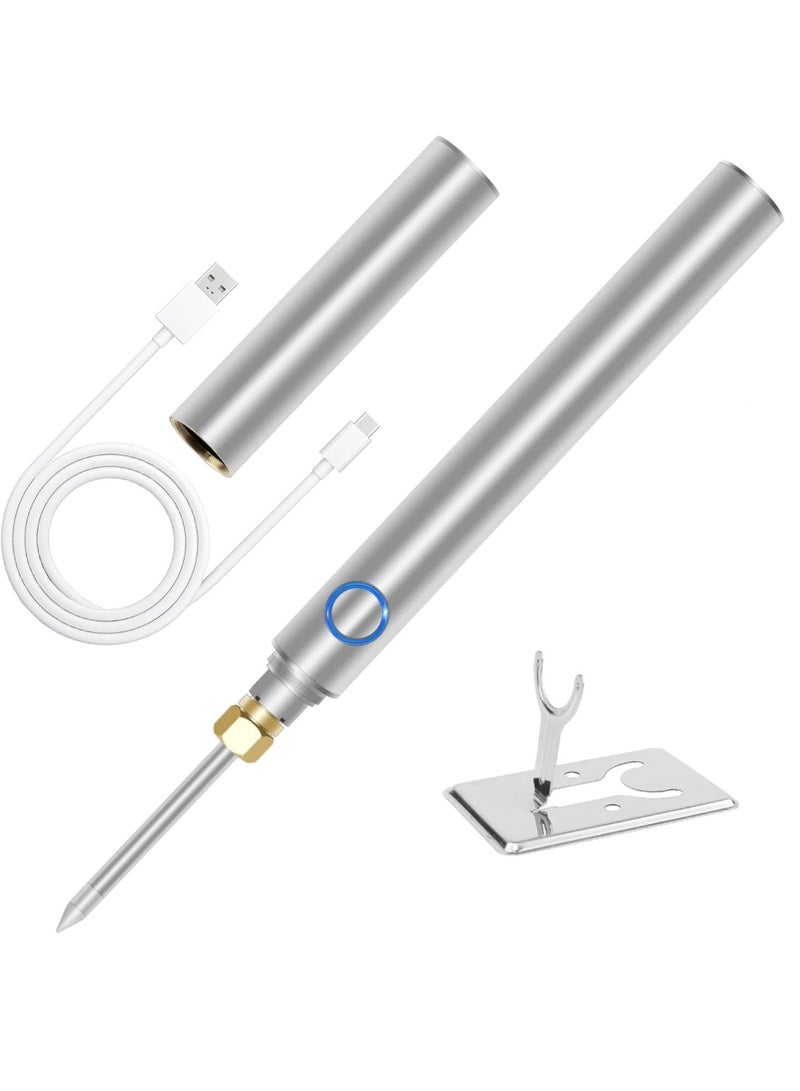 Cordless Soldering Iron Kit 1100mah USB Wireless Electric Soldering Gun Pen - Image 1