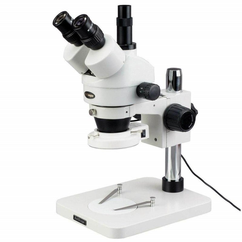AmScope LED-144W-ZK White Adjustable 144 LED Ring Light Illuminator for Stereo Microscope & Camera - Image 4