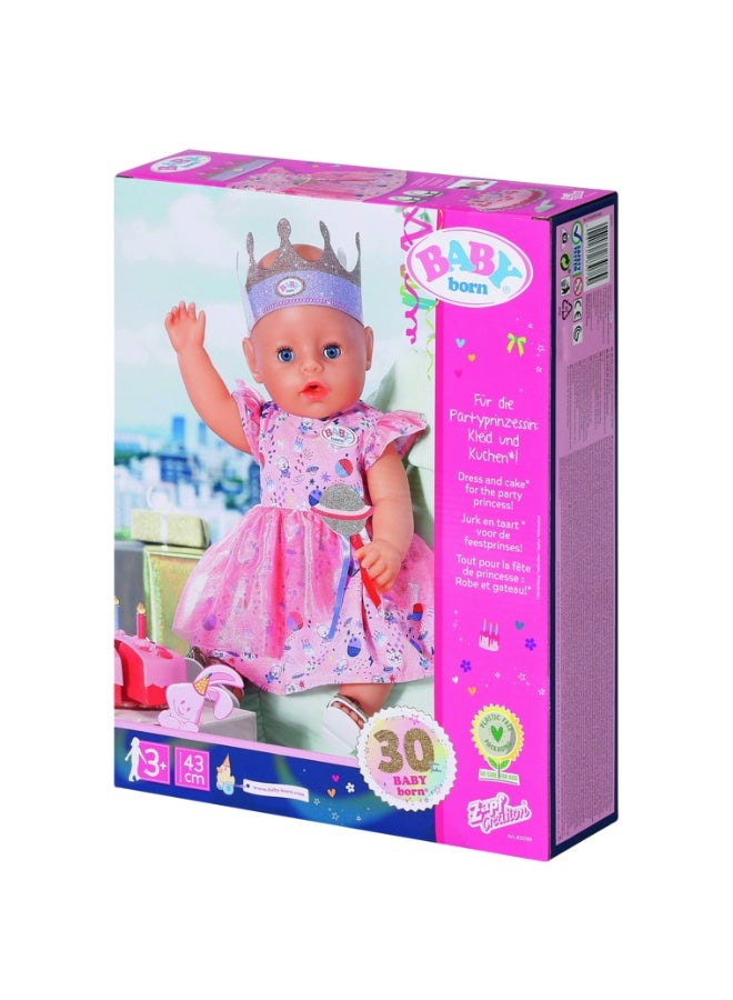 Baby Born Deluxe Happy Birthday Set 43cm - Image 3