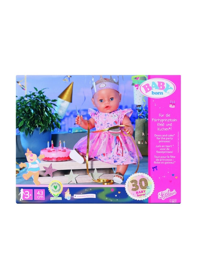 Baby Born Deluxe Happy Birthday Set 43cm - Image 4