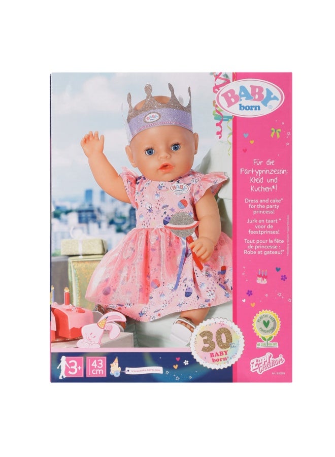 Baby Born Deluxe Happy Birthday Set 43cm - Image 5