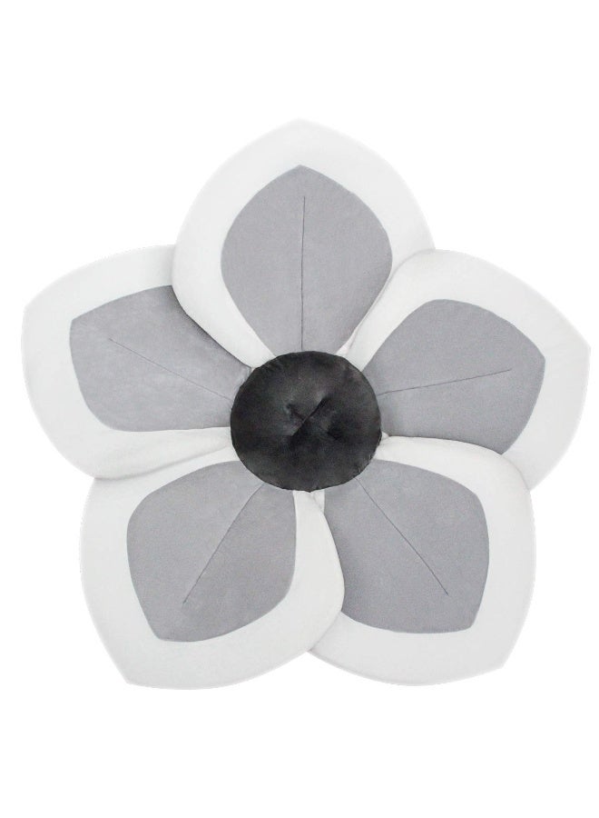 Sundee Baby Bath - Flower Baby Bath Pad Infant Bathtub Mat for Bathtub Tub Sink - Gray2 - Image 1