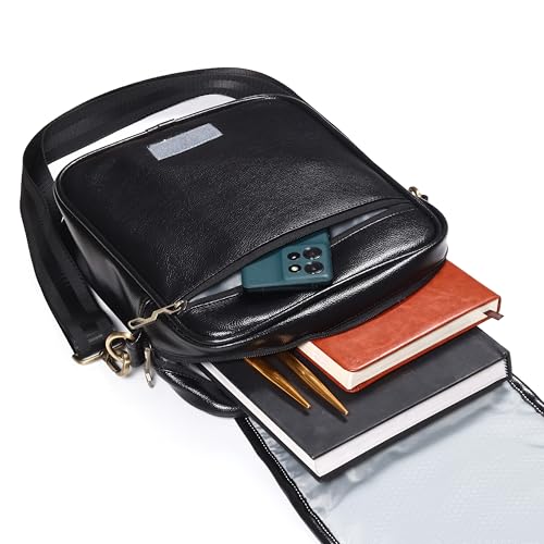 HOT SHOT TRIPSTER_2007|FAUX LEATHER SLING BAG|SIDE BAG|TRAVEL BAG|SHOULDER BAG|PASSPORT BAG|CROSS BODY BAG|WATER RESISTANT|7 LITER SLING BAG FOR MEN & WOMEN - Image 3
