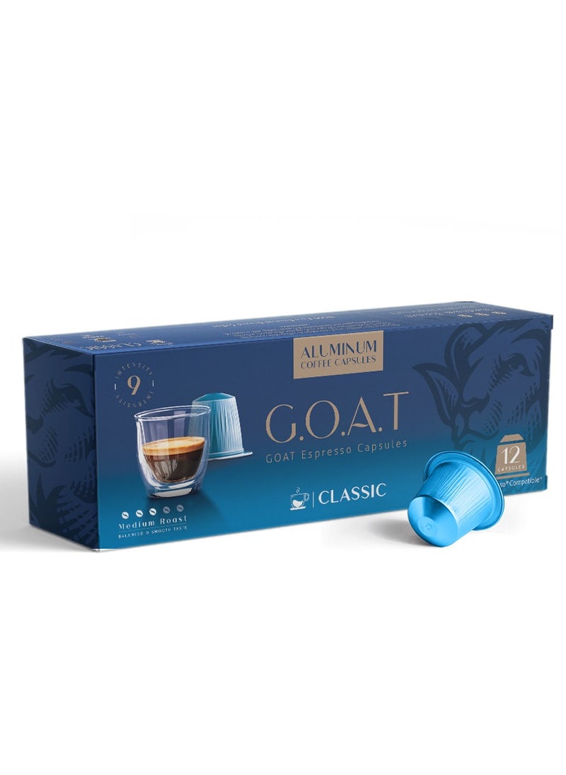 G.O.A.T - Classic Espresso 12 Capsules - Image 1