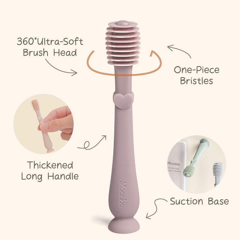 YONIMI aby Finger Manual Toothbrush Tongue Oral Cleaner Kit For 3 Months (1 Pcs) - Image 5