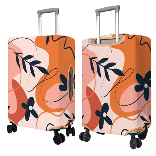 PtRug Travel Luggage Cover Suitcase Protector Fits 1832 Inch Wheel Covers PatternedTravel Related Items Flower Luggage Protector Elastic XL - Image 3