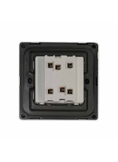 Donmarco Ultra Thin 1 Gang Intermediate Switch – Versatile Lighting Control, Premium Plastic Material, Fire-Resistant Electric Switch, 15-Year Warranty, Wall Switch for Home and Office (Matt White)  - Image 3