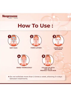 Neoprosone Neoprosone, Skin Brightening Soap | 2.02 oz / 80 g | Hyperpigmentation Soap, Fade Dark Spots on: Body, Knees, Face, Armpits | with Glycerin  - Image 4