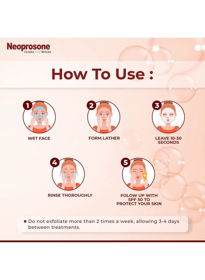 Neoprosone - Neoprosone, Skin Brightening Soap | 2.02 oz / 80 g | Hyperpigmentation Soap, Fade Dark Spots on: Body, Knees, Face, Armpits | with Glycerin - Image 1
