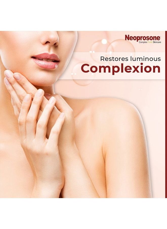 Neoprosone - Neoprosone, Skin Brightening Soap | 2.02 oz / 80 g | Hyperpigmentation Soap, Fade Dark Spots on: Body, Knees, Face, Armpits | with Glycerin - Image 1