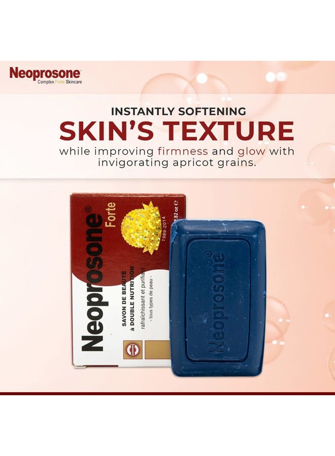 Neoprosone نيوبروسون، صابون تفتيح البشرة | 2.02 أونصة / 80 جم | صابون فرط التصبغ، يزيل البقع الداكنة على: الجسم، الركبتين، الوجه، الإبطين | مع الجلسرين - Image 2