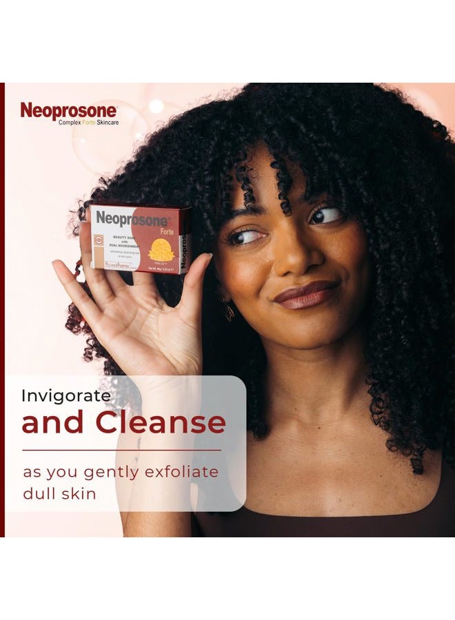 Neoprosone نيوبروسون، صابون تفتيح البشرة | 2.02 أونصة / 80 جم | صابون فرط التصبغ، يزيل البقع الداكنة على: الجسم، الركبتين، الوجه، الإبطين | مع الجلسرين - Image 3