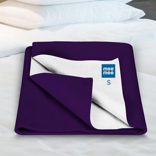 Mee Mee Instadry Cotton Bed Protector Mattress Extra Absorbent, Breathable, Soft and Gentle, Reusable Waterproof Quick Dry Baby Cot Sheet for Infant, 0 to 36 Month,Small, 50x70cm (Green) - Image 3
