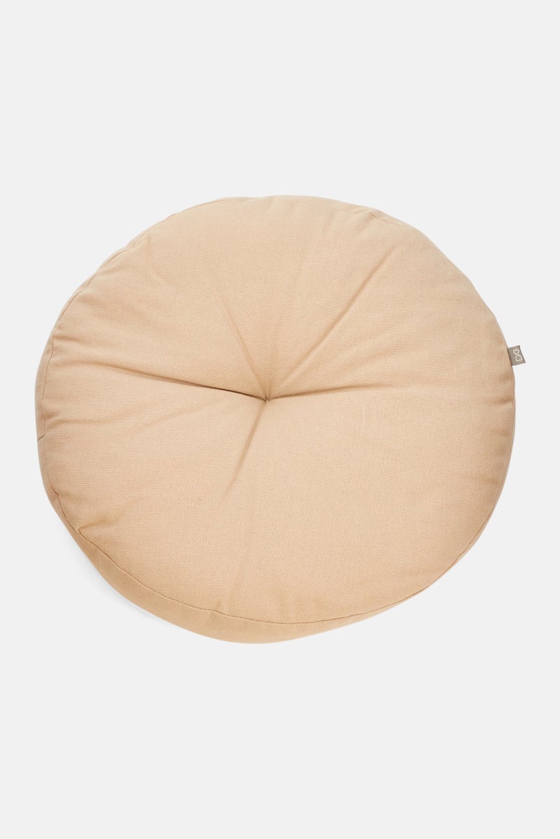 Muy Mucho وسادة زخرفية 35 x 7 سم، تان - Image 1