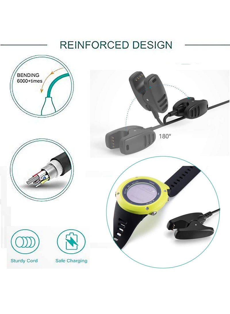 Charger for Suunto 3 Fitness Suunto 5 Traverse Kailash Spartan Trainer Ambit 1 2 3 - USB Charging Cable (100cm)  - Image 5