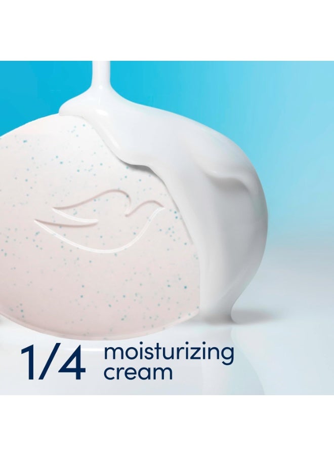 Dove Gentle Exfoliating Beauty Cream Bars Renewed Skin Moisturizing Cleansing Soap 4 x 90 g Bars - Image 5