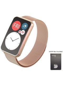 Phone Planet Fitness Sport Stainless Watchband Strap For Huawei Watch Fit  - Image 2