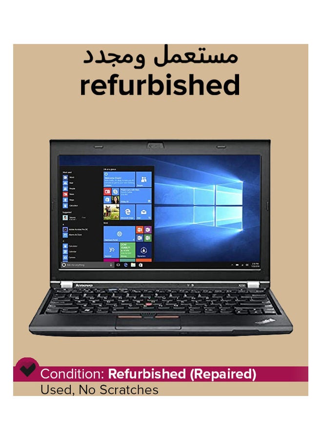 Refurbished - Thinkpad x230 Laptop With 12.3-Inch Display,Intel Core i5 Processor/3rd Gen/4GB RAM/320HDD/Intel HD Graphics English Black