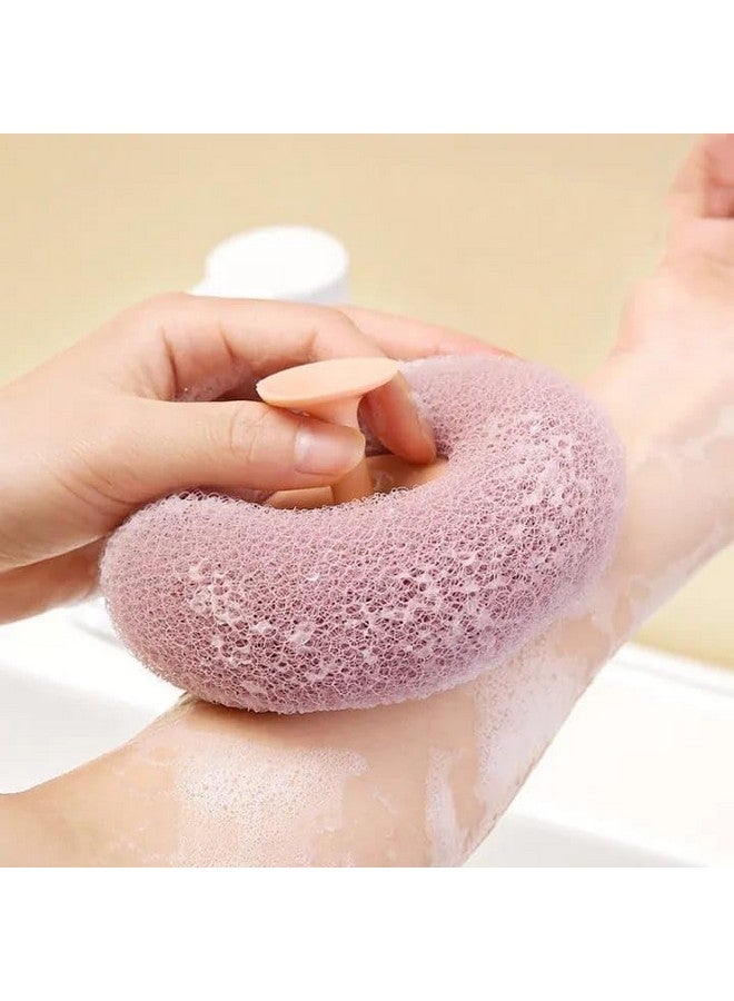 BELAYA body loofar brush shower bath loofar for anti-bactarial,mud & dirt remover loofar and soft, smooth skin suitable for dry & oily skiin for men,women,children all using brush pack of 1 - Image 3