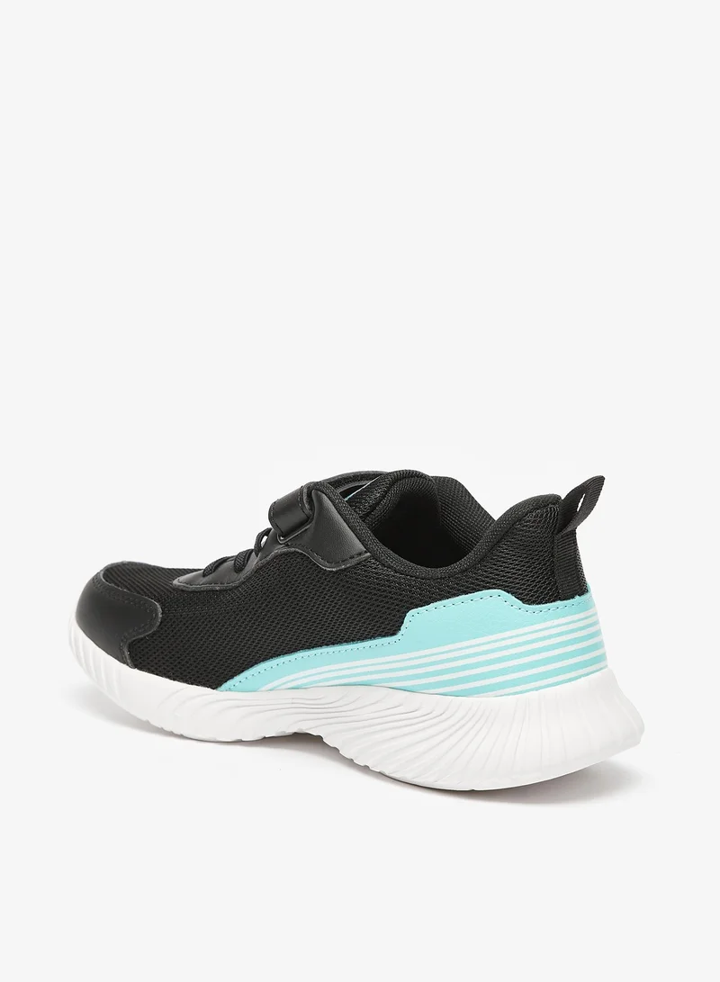 OAKLAN Textured Sports Shoes with Hook and Loop Closure