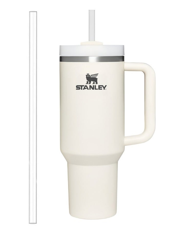 Stanley - Quencher H2.0 FlowState Stainless Steel Vacuum Insulated Tumbler with Lid and Straw for Water, Iced Tea or Coffee, Smoothie and More, 40 oz - Image 1