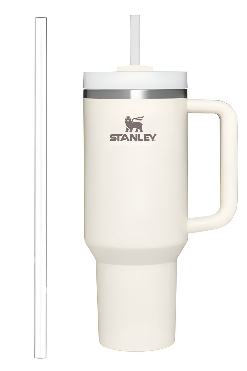 Stanley Quencher H2.0 FlowState Stainless Steel Vacuum Insulated Tumbler with Lid and Straw for Water, Iced Tea or Coffee, Smoothie and More, 40 oz - Image 1