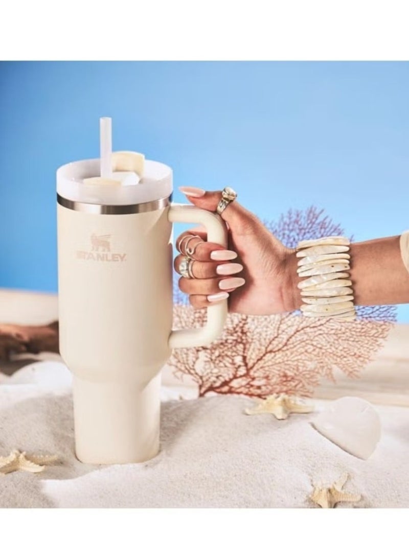 Stanley - Quencher H2.0 FlowState Stainless Steel Vacuum Insulated Tumbler with Lid and Straw for Water, Iced Tea or Coffee, Smoothie and More, 40 oz - Image 1