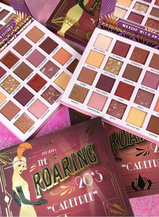 +WIS+ مستحضرات التجميل رود لوحة ظلال العيون العشرينات الصاخبة - ظلال عيون خالية من الهموم 0.85 أونصة - Image 5