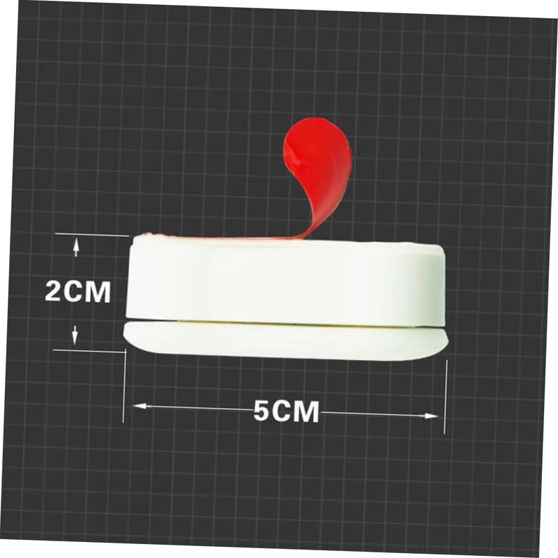 12pcs Toilet Seat Bumper Kit Self Adhesive ABS Plastic TPE Material Easy Installation Protection - Image 5