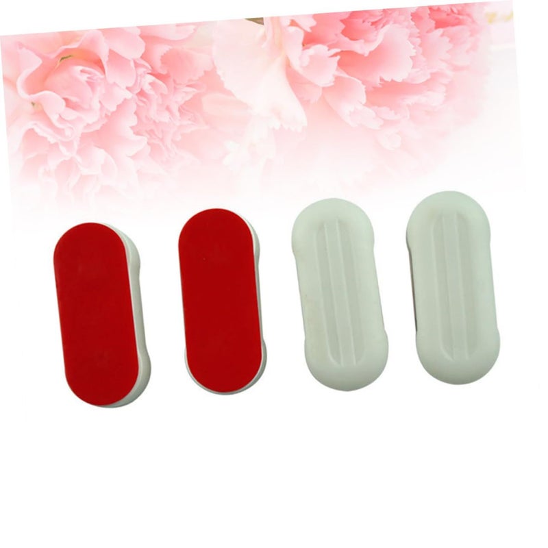 12pcs Toilet Seat Bumper Kit Self Adhesive ABS Plastic TPE Material Easy Installation Protection - Image 3