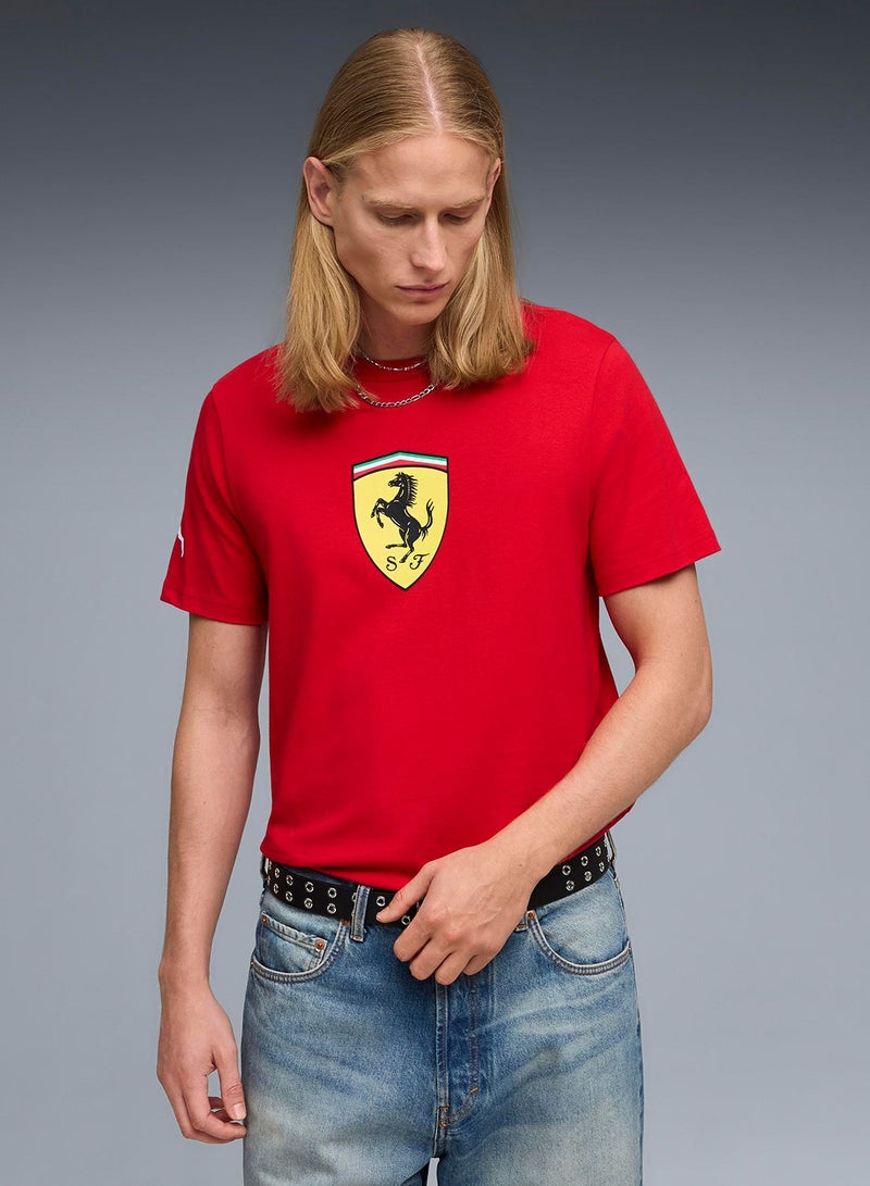 PUMA Ferrari Colored Shield T-Shirt - Image 1