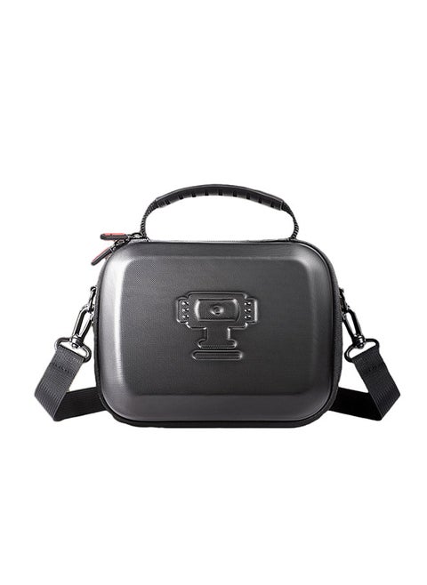 Sports Camera Case Portable Storage Box for Camera with Semi-open Design Support Camera + Battery Handle + 1/4in Handle + PD Cable + Mini Tripod Compatible with DJI Pocket 3