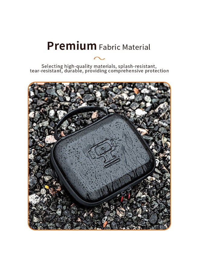 STARTRC Sports Camera Case Portable Storage Box for Camera with Semi-open Design Support Camera + Battery Handle + 1/4in Handle + PD Cable + Mini Tripod Compatible with DJI Pocket 3  - Image 4