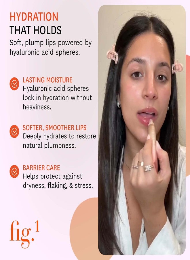 Fig.1 ReviveLip Enzyme Mask | Hydrating Lip Balm for Dry Flaky Lips – Vegan Moisturizing Lip Treatment with Papain & Hyaluronic Acid | Overnight Lip Mask | Lip Moisturizer for Sensitive Skin 0.5 oz - Image 3