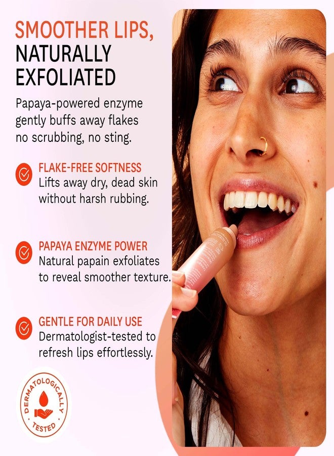 Fig.1 ReviveLip Enzyme Mask | Hydrating Lip Balm for Dry Flaky Lips – Vegan Moisturizing Lip Treatment with Papain & Hyaluronic Acid | Overnight Lip Mask | Lip Moisturizer for Sensitive Skin 0.5 oz - Image 2