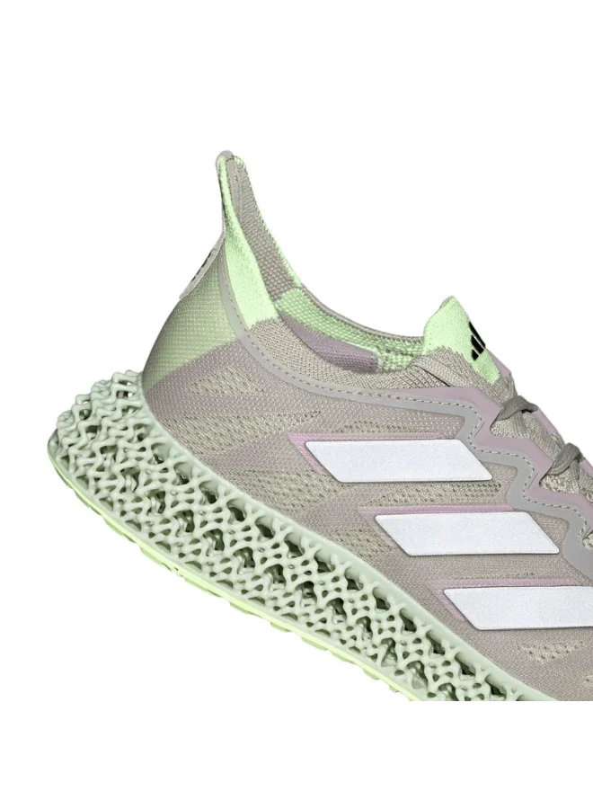 Adidas 4Dfwd 3 W Beige Running Shoes For Women 3.5