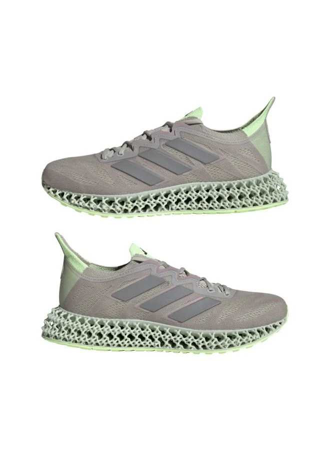 Adidas 4Dfwd 3 W Beige Running Shoes For Women 3.5